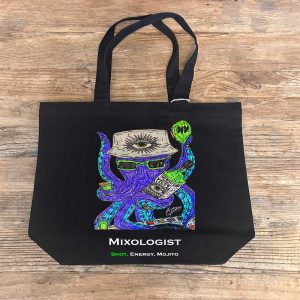 Envy Octopus Black Tote Bag product image