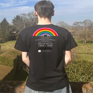 La Fée Black Oscar Wilde T-Shirt product image